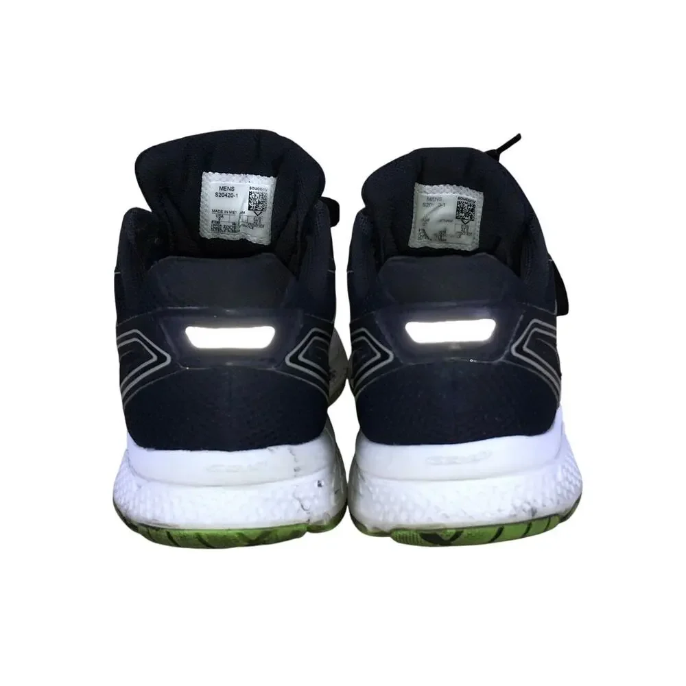 Saucony Cohesion 11 Running Shoes Men’s 9 Navy Green Athletic Sneakers S20420-1